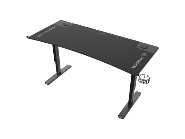 Ultradesk Cruiser, Rak, Rektangulär form, Spela, Svart, Svart, Svart Svart