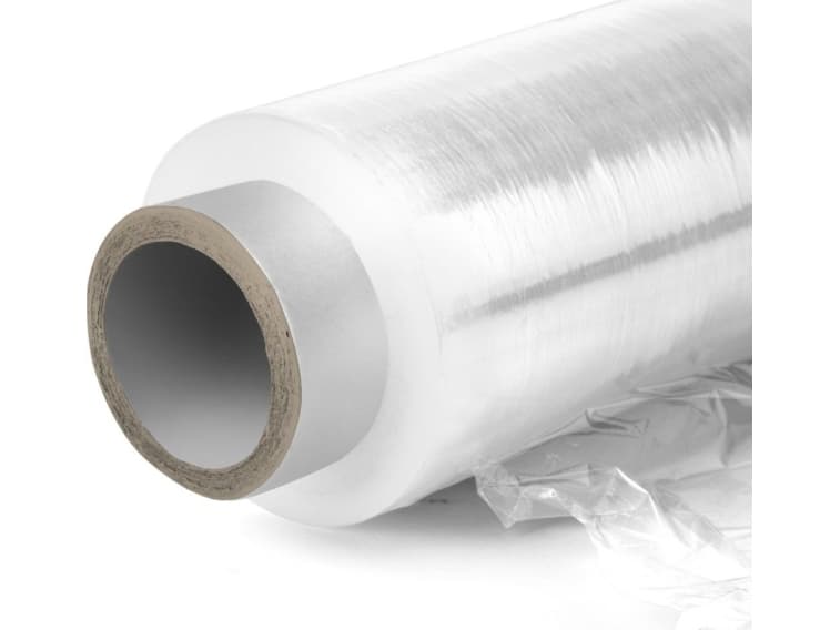 Platinet stretch film PLATINET STRETCH FILM 23my/500mm TRANSPARENT 1.5KG (1kg foil, 500gr sleeve)