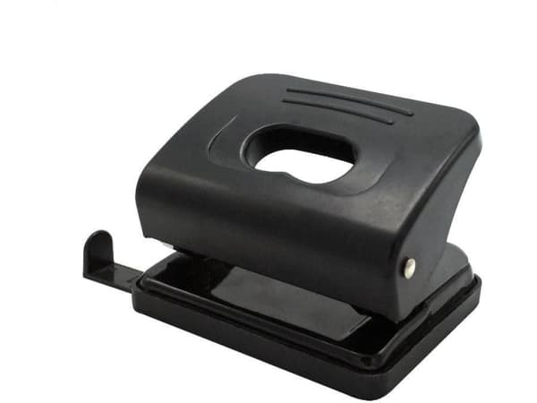 PLATINET PUNCHER 2-hål / DZIURKACZ 16 BLAD SVART