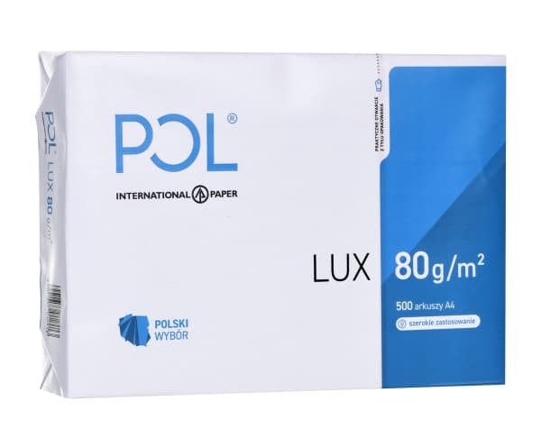 Igepa Pollux, Universal, A4 (210x297 mm), Matt, 500 ark, Hvit, 80 g/m²