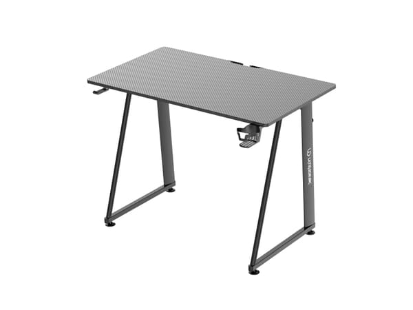 Ultradesk ENTER V2, Rak, Rektangulär form, Spela, Svart, 1000 mm, 600 mm Svart