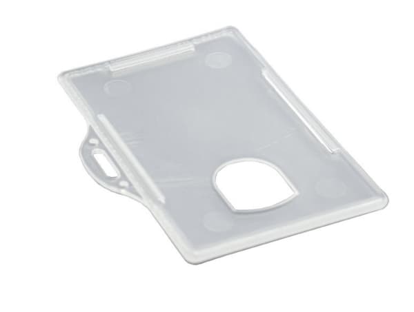 ID-korthållare liggande plast 10/pk transp95x40x70mm 0,095kg (10 st) - (10 st per förpackning)