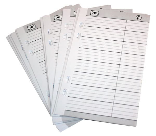 Notater blad for 7900, 10 stk - (10 stk pr. )
