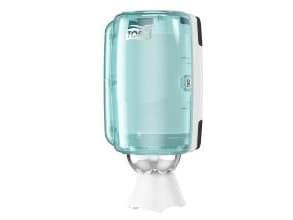 Dispenser Håndklæderulle Tork M1 Mini Plast Hvid/Turkis,stk