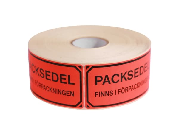 Advarselsetiketter Pakkseddel Tilgjengelig i emballasjen
