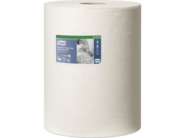 Tork Tork - Premium Heavy Duty 1 Ply Non Woven pyyhin - valkoinen