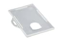 Miniatyrbild 3 av 5: ID-korthållare liggande plast 10/pk transp95x40x70mm 0,095kg (10 st) - (10 st per förpackning)
