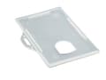 Miniatyrbild 5 av 5: ID-korthållare liggande plast 10/pk transp95x40x70mm 0,095kg (10 st) - (10 st per förpackning)