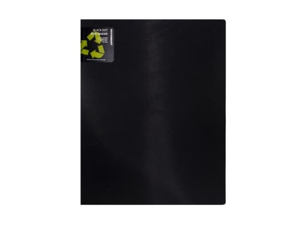 Ringbind BLACK A4 70mm Sort