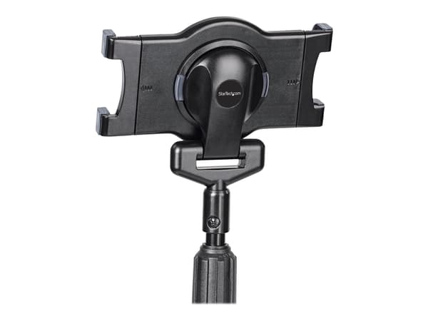 StarTech.com Mobile Tablet Stand w/ Lockable Wheels, Height Adjustable Cart, Universal Rolling Floor Stand for Tablets from 7-11in, Portable Tablet S