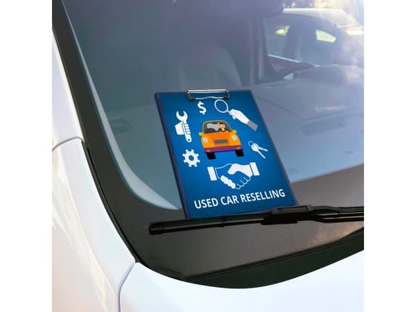 Urklipp A4 blå - utan omslag