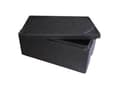 Miniatyrbilde 2 av 2: Termokasse Catersource 40 ltr 1/1 GN 60x40x27 cm med Låg H-EPS Lysegrå,1 stk