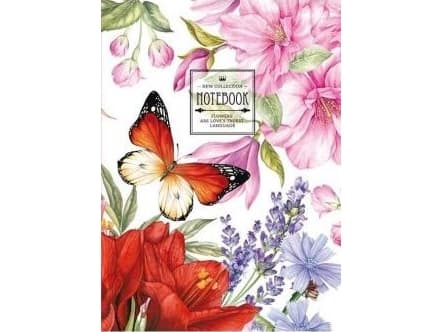 Fresh Decorative notebook 145x197/120K grille TW Motyl