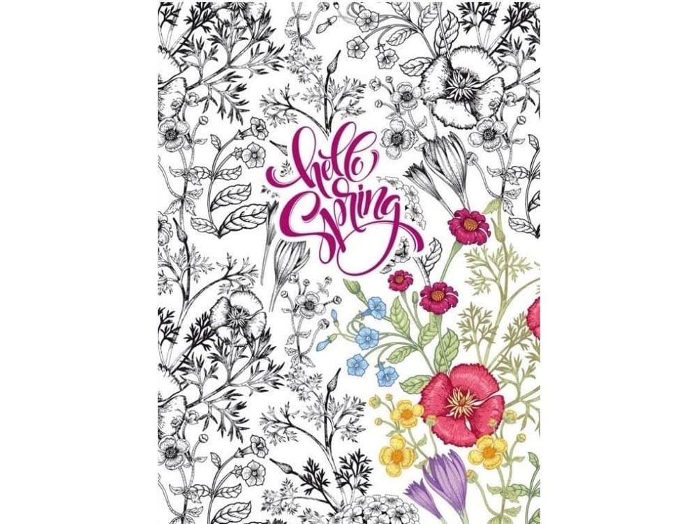 Fresh Decorative notebook 145x197/64K grille TW Flowers