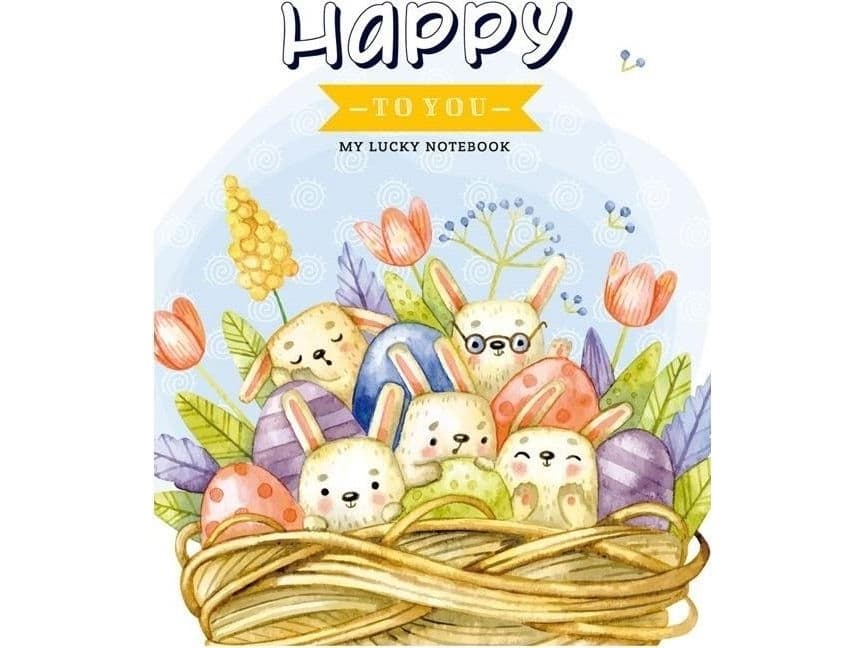 Fresh Decorative notebook 145x197/64K grille TW Happy