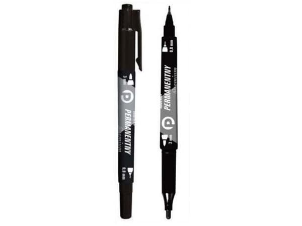 Tetis Permanent Marker Svart (KM501-V2)