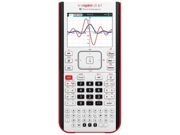 Texas Instruments TI-Nspire CX II-T, Ficka, Grafer, Flash, USB-port, Batteri, Vit