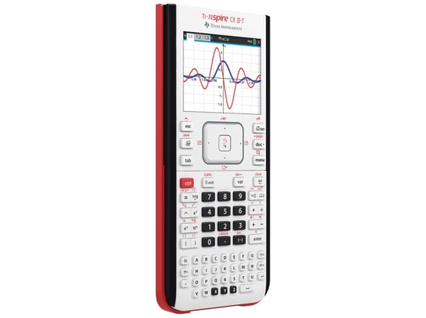 Texas Instruments TI-Nspire CX II-T, Ficka, Grafer, Flash, USB-port, Batteri, Vit