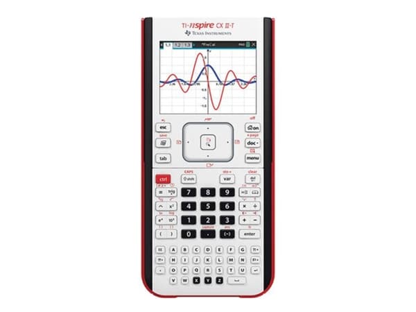 Texas Instruments TI-Nspire CX II-T, Ficka, Grafer, Flash, USB-port, Batteri, Vit
