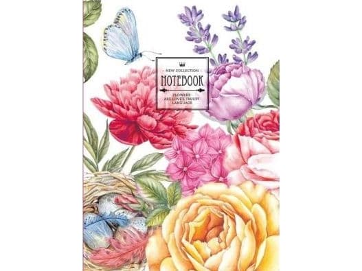 Fresh Decorative notebook 145x197/120K grille TW Peonies