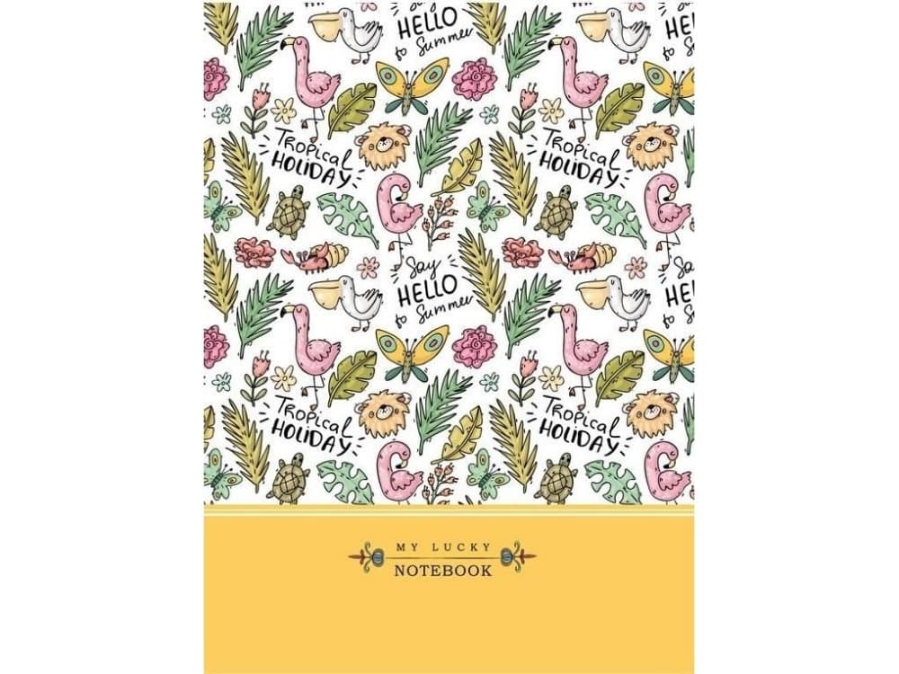 Fresh Decorative notebook 145x197/64K grille TW Tropiki