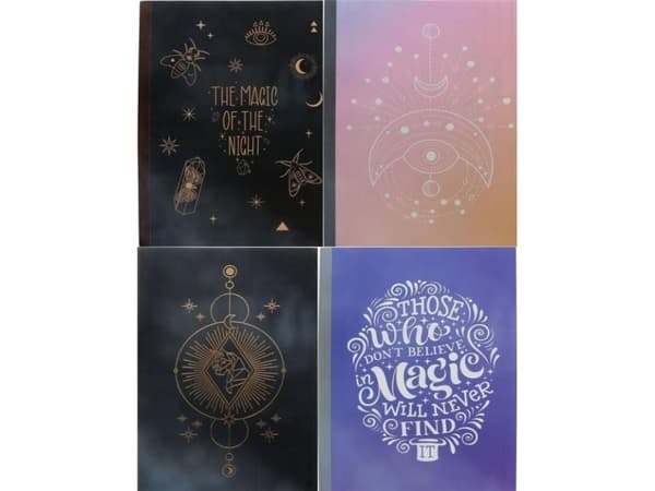 M&G Notatnik B5/60K kratka PP Magic M&G