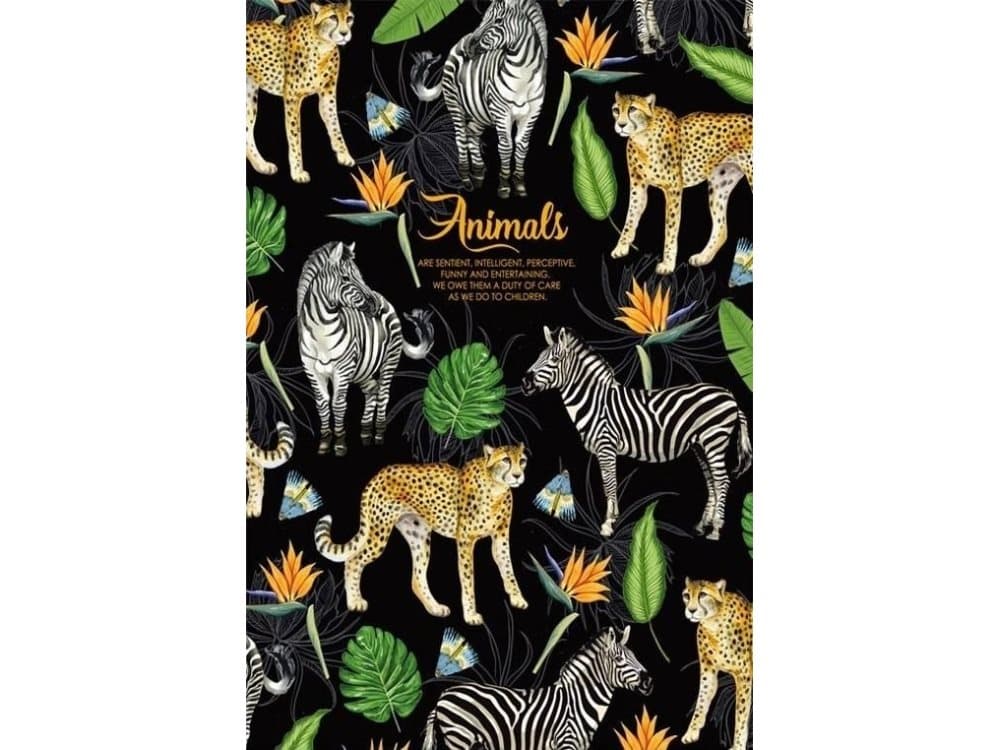 Fresh Decorative notebook 145x197/80K grille TW Zebra