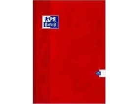 Oxford Brulion A5/96K checkered Esse red (5pcs)