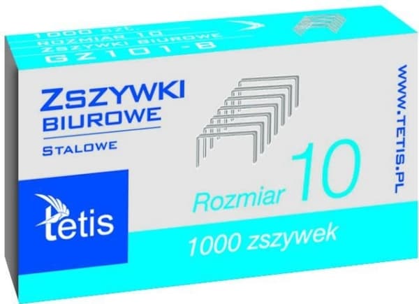Tetis häftklamrar 10 Mini (GZ101-B)