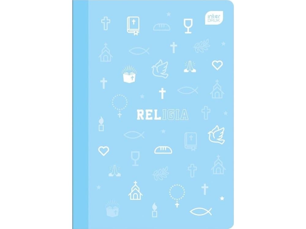 Interdruk Notebook A5/60K, checkered PP Religia (10 pcs)