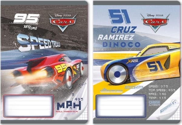 Beniamin Notebook A5/32K Cars line (10 items)