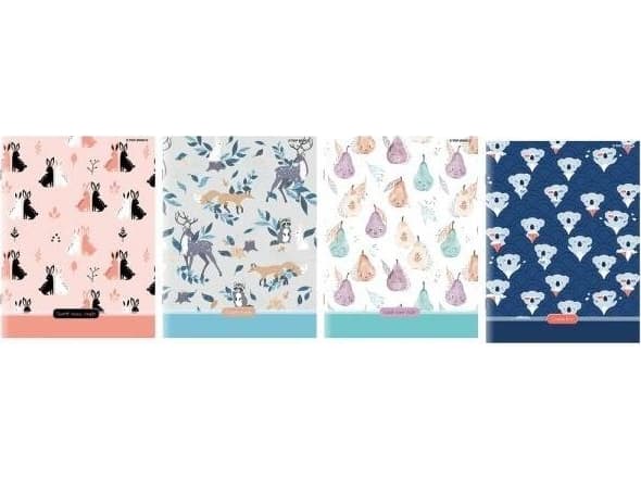 TOP-2000 Notebook A5/32K PP grid (5 pcs)