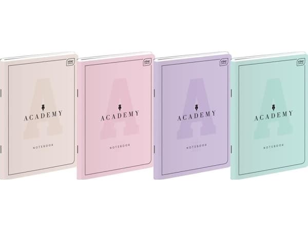 Interdruk Zeszyt A5/60K linia Academy Pastel (10szt)