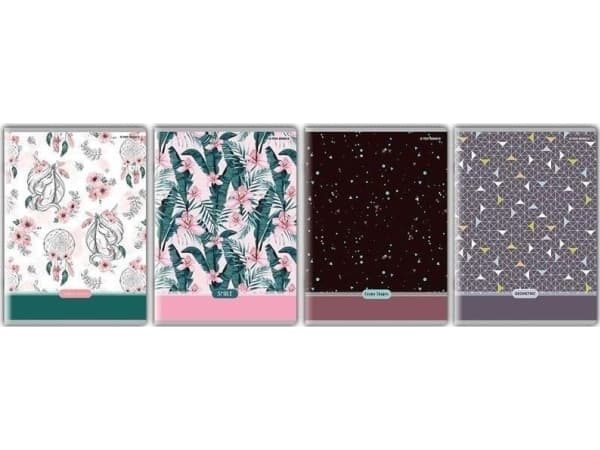 TOP-2000 Notebook A5/60K PP grid (5 pcs)