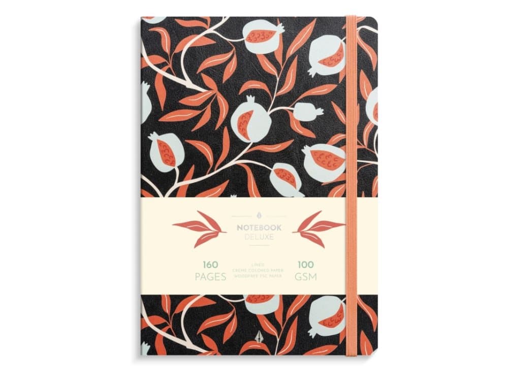Burde Notebook Deluxe B5 pomegranate