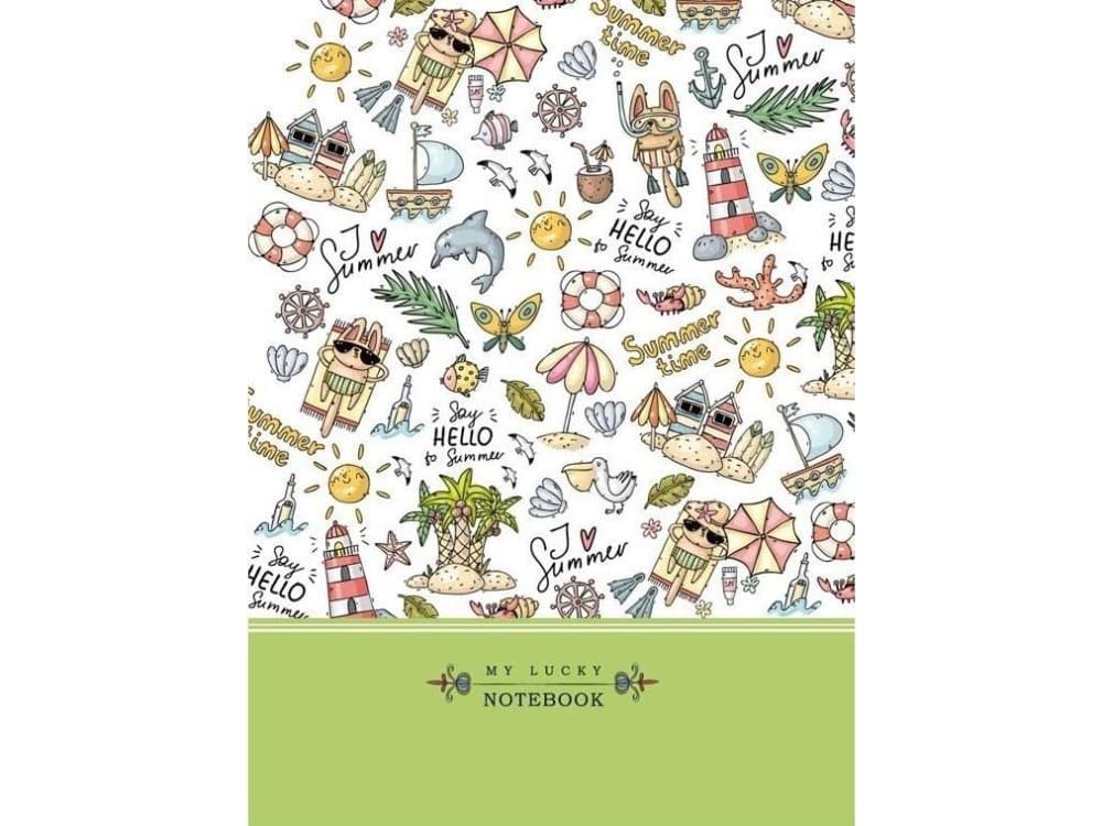 Fresh Decorative notebook 145x197/64K grille TW Beach