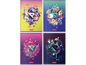 Herlitz Zeszyt A4/60K short Team (5szt) |