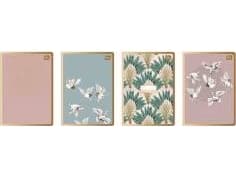 Interdruk Notebook A5/96K grid Metallic Satin Gold (10 pcs.)