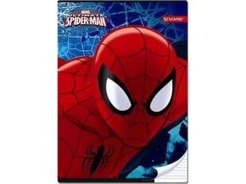 Beniamin Notebook A5/32K triple line Spider Man (5 items)