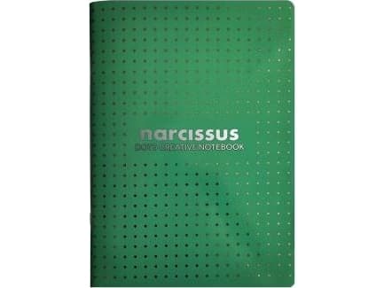 Narcissus Notebook A4/48K green dot (6 pcs) NARCISSUS