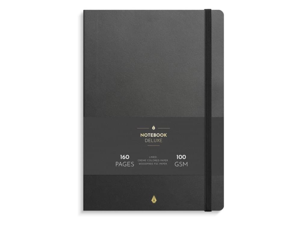 Burde Notebook Deluxe B5 black
