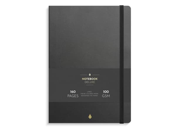 Notesbog Deluxe B5 black