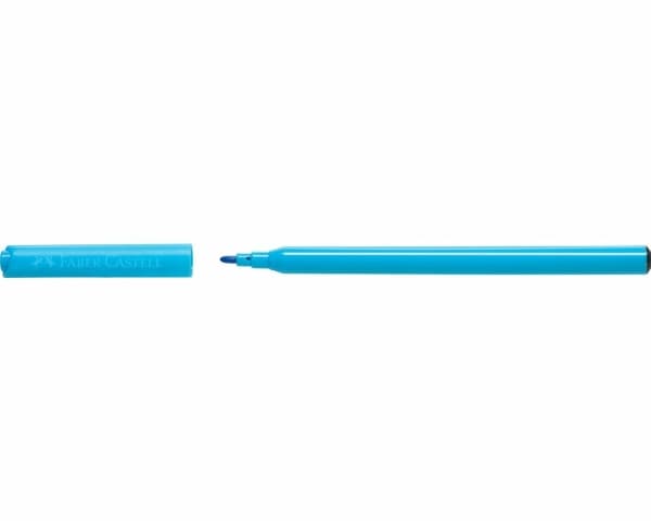 Faber-Castell 554201, 12 farger, Projektil spiss, Flerfarget, Rund, 12 stykker