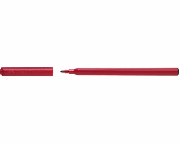 Faber-Castell 554201, 12 farger, Projektil spiss, Flerfarget, Rund, 12 stykker
