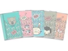 TOP-2000 Notebook A5/32K Friends line (10 items)