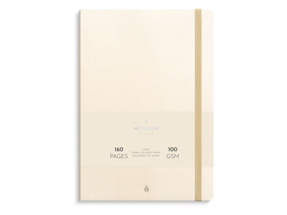 Burde Notebook Deluxe B5 beige