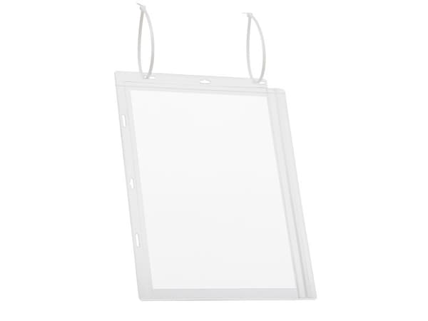 DURABLE - Displaypanel - for A4 - dobbeltsidet - utendørs - gjennomsiktig (en pakke 5)