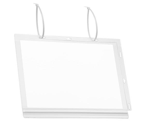 DURABLE - Displaypanel - for A4 - dobbeltsidet - utendørs - gjennomsiktig (en pakke 5)