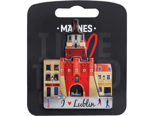 PAN DRAGON Magnes I love Poland Lublin ILP-MAG-C-LUB-11