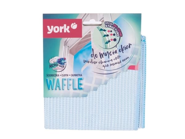 York Window Microfiber Cloth Waffle 1 Pcs
